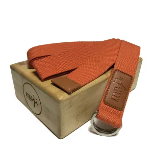 Bamboo Yoga Block & Strap Combo