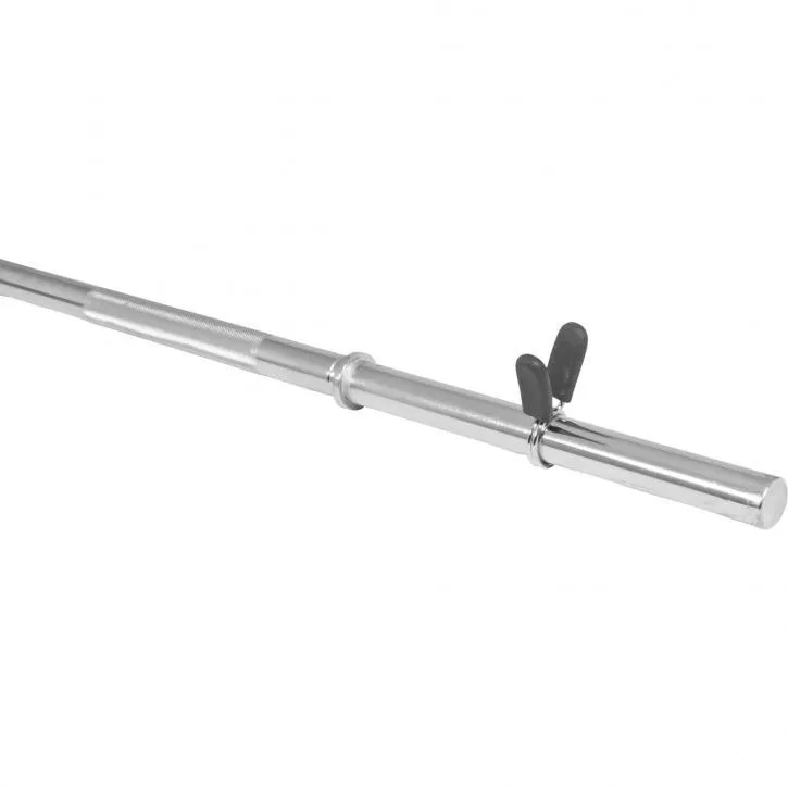 Barbell Bar 170cm - Springlock Collars - Chrome