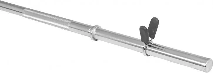 Barbell Bar 170cm - Springlock Collars - Chrome