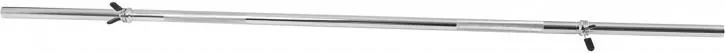 Barbell Bar 170cm - Springlock Collars - Chrome