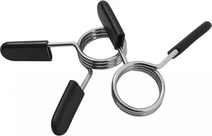 Barbell Bar 170cm - Springlock Collars - Chrome