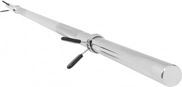 Barbell Bar 170cm - Springlock Collars - Chrome