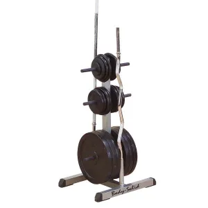 Body Solid GSWT Standard Plate Tree & Bar Holder