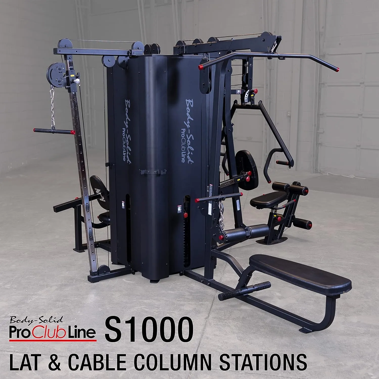 Body-Solid Pro Clubline S1000 Multi-Station 4 Stack