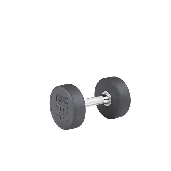 Body Solid Rubber Round Dumbbells - Each