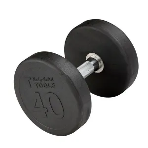 Body Solid Rubber Round Dumbbells - Each