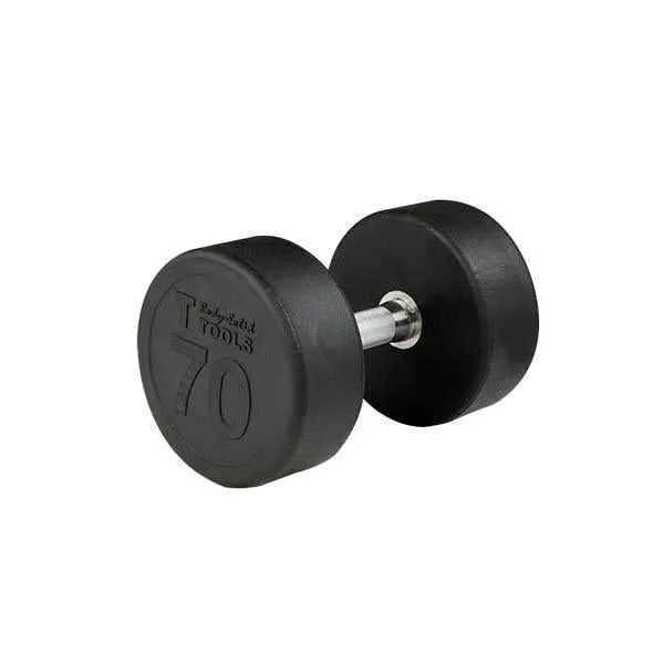 Body Solid Rubber Round Dumbbells - Each