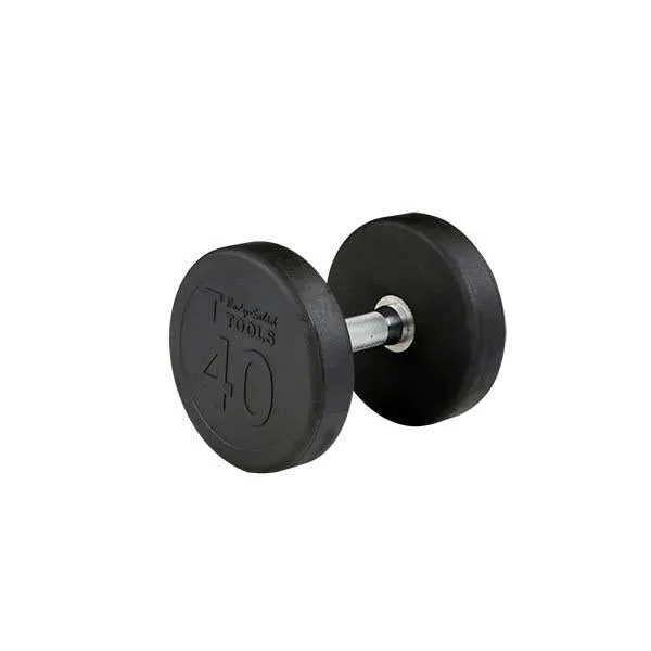 Body Solid Rubber Round Dumbbells - Each