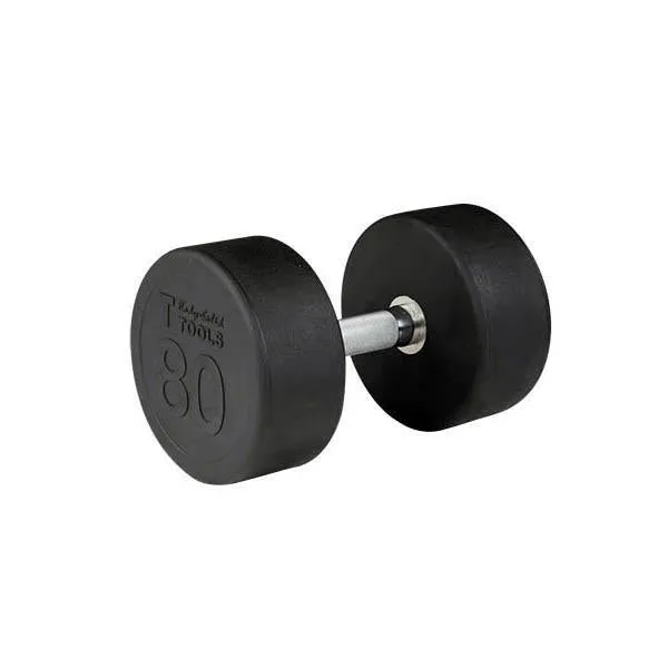 Body Solid Rubber Round Dumbbells - Each