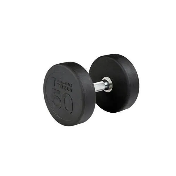 Body Solid Rubber Round Dumbbells - Each