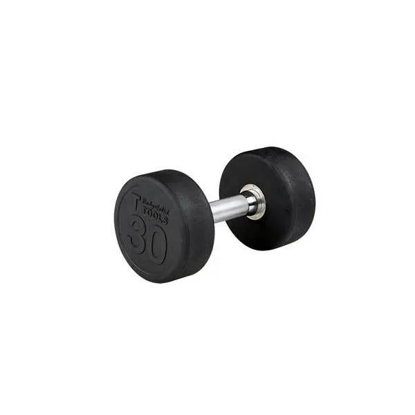 Body Solid Rubber Round Dumbbells - Each