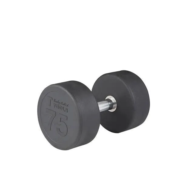 Body Solid Rubber Round Dumbbells - Each