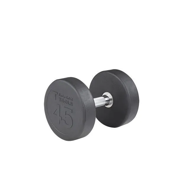 Body Solid Rubber Round Dumbbells - Each