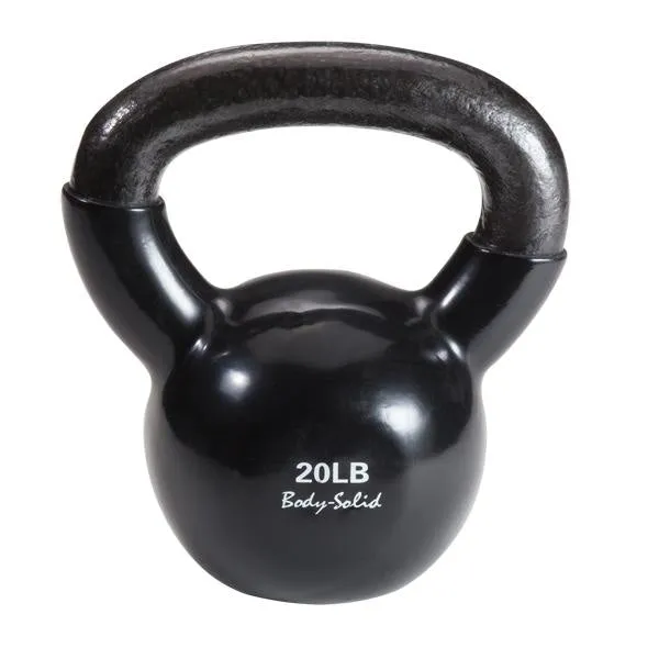 Body-Solid Vinyl Dipped Kettlebells KBV