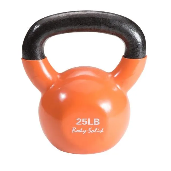 Body-Solid Vinyl Dipped Kettlebells KBV