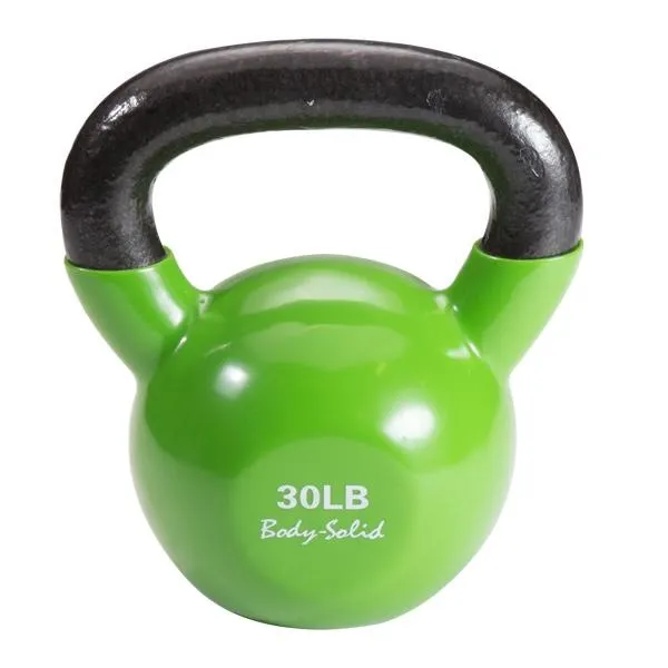 Body-Solid Vinyl Dipped Kettlebells KBV