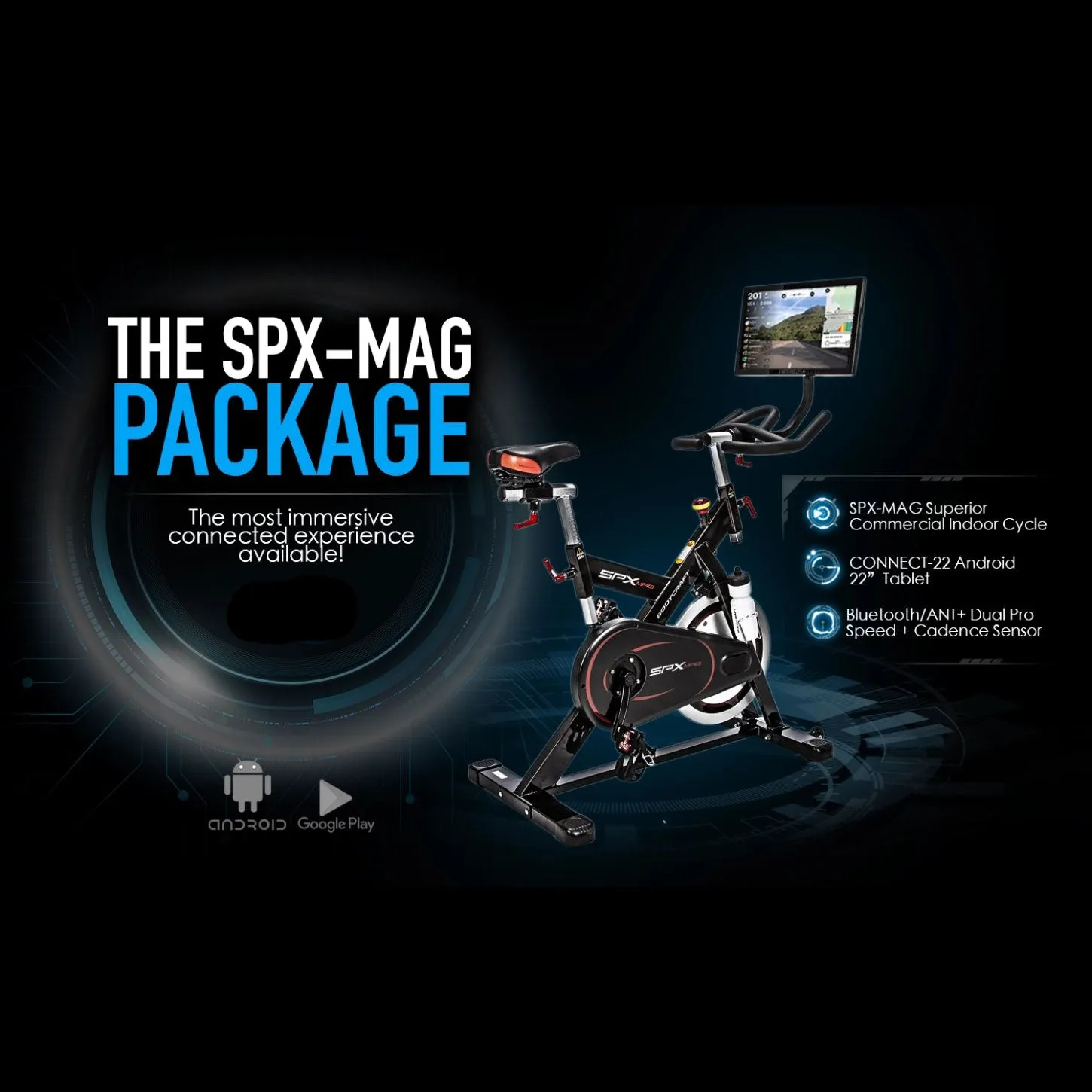 BodyCraft SPX-MAG Indoor Cycle Package