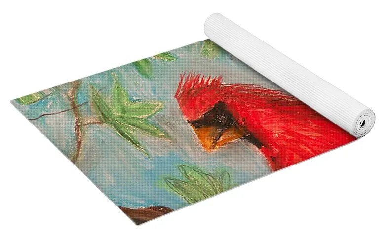 Cardinal Couple - Yoga Mat