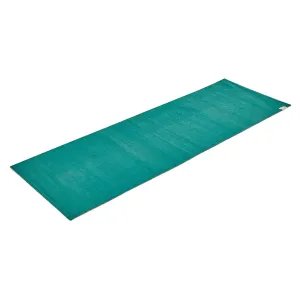 Cotton Yoga Mat- High Grip Teal- 24 inches