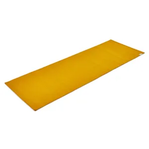 Cotton Yoga Mat- High Grip Yellow- 24 inches