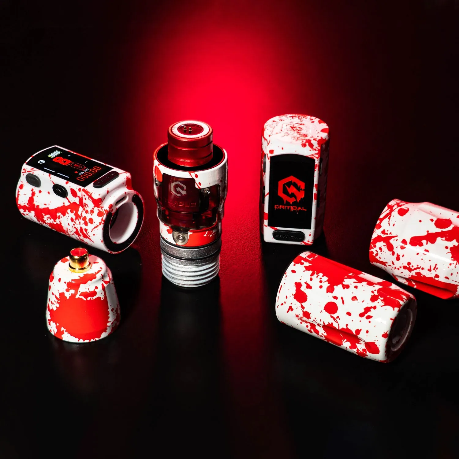 Critical Torque Terror Edition Wireless Tattoo Pen Machine