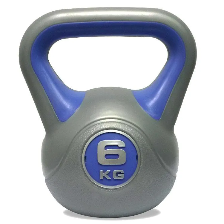 DKN 2, 4, 6 and 8kg Vinyl Kettlebell Weight Set