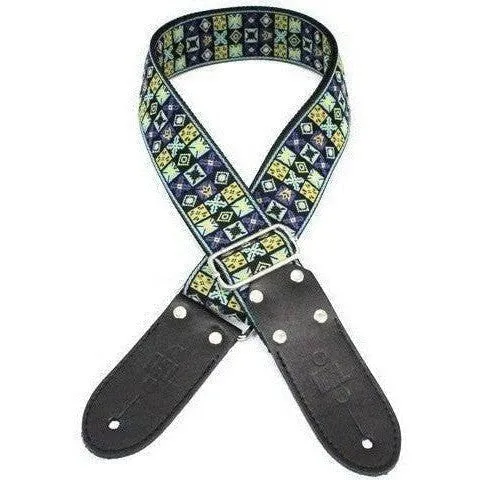 DSL 2" Jacquard Weaving Guitar Strap - Ice