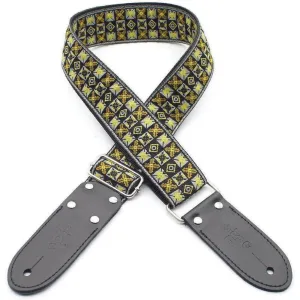 DSL 2" Jacquard Weaving Guitar Strap - Wood