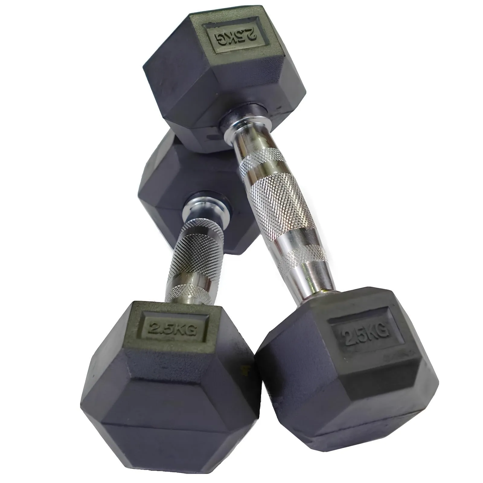 Dumbbell (Rubber Head) 2.5kg