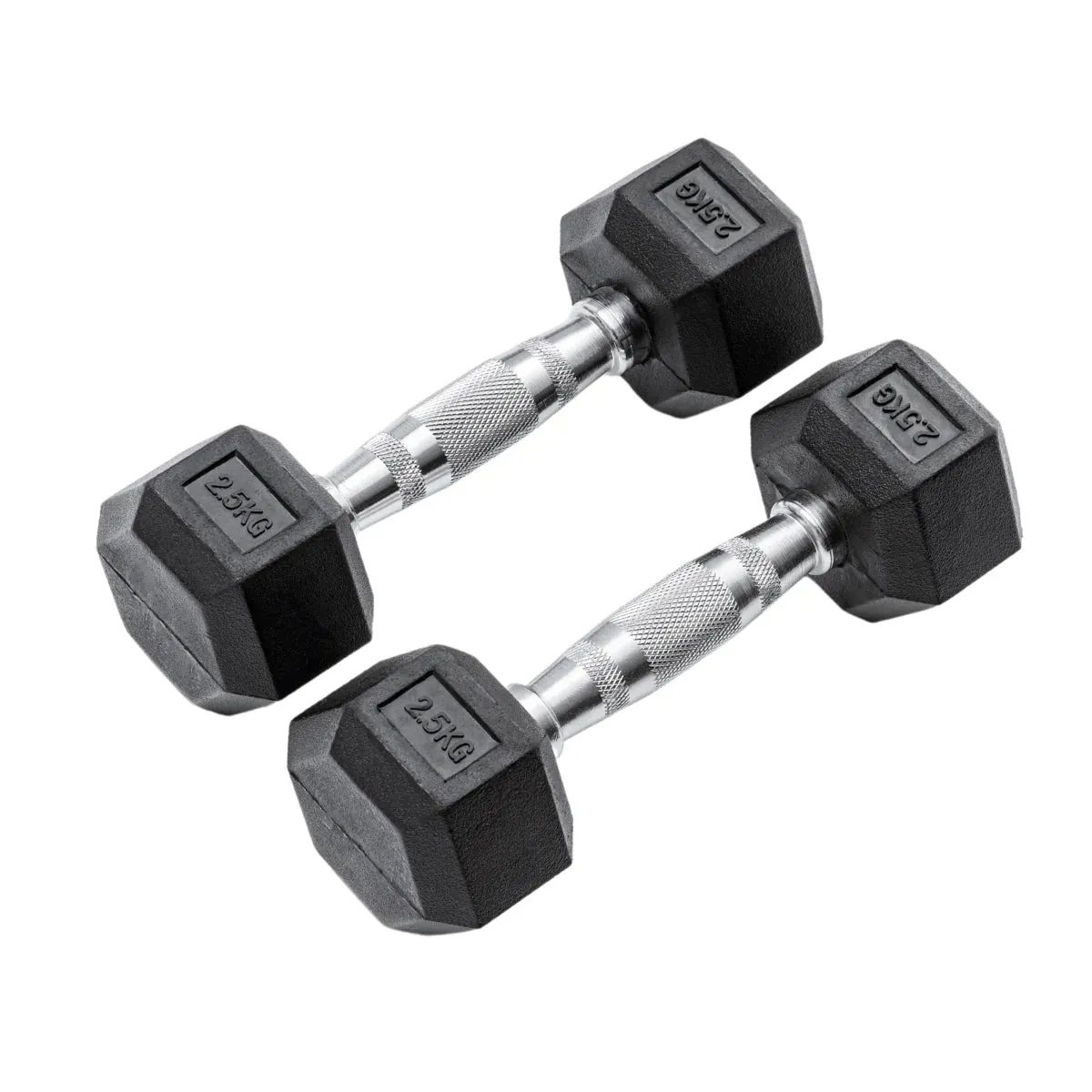 Dumbbell (Rubber Head) 2.5kg