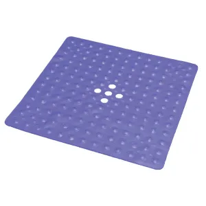 Essential Bath Safety Shower Mat, Blue