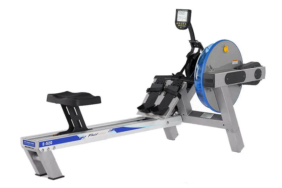 FluidRower E520 Evolution Commercial Fluid Rower Indoor Rower