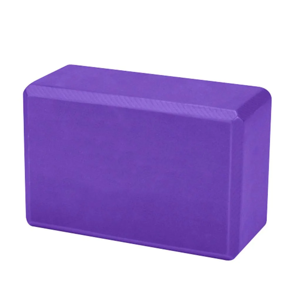 Foam Yoga Brick Block Purple