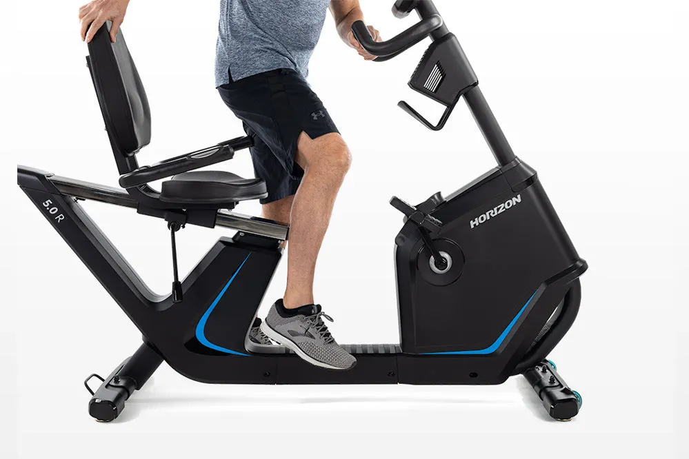 Horizon 5.0R Recumbent Exercise Bike