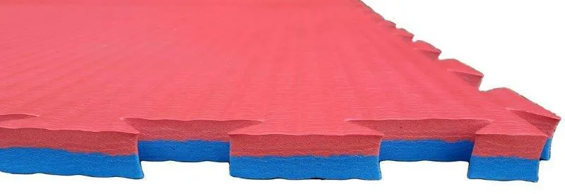 Interlocking Jigsaw Mats 2cm Blue / Red (Sale)