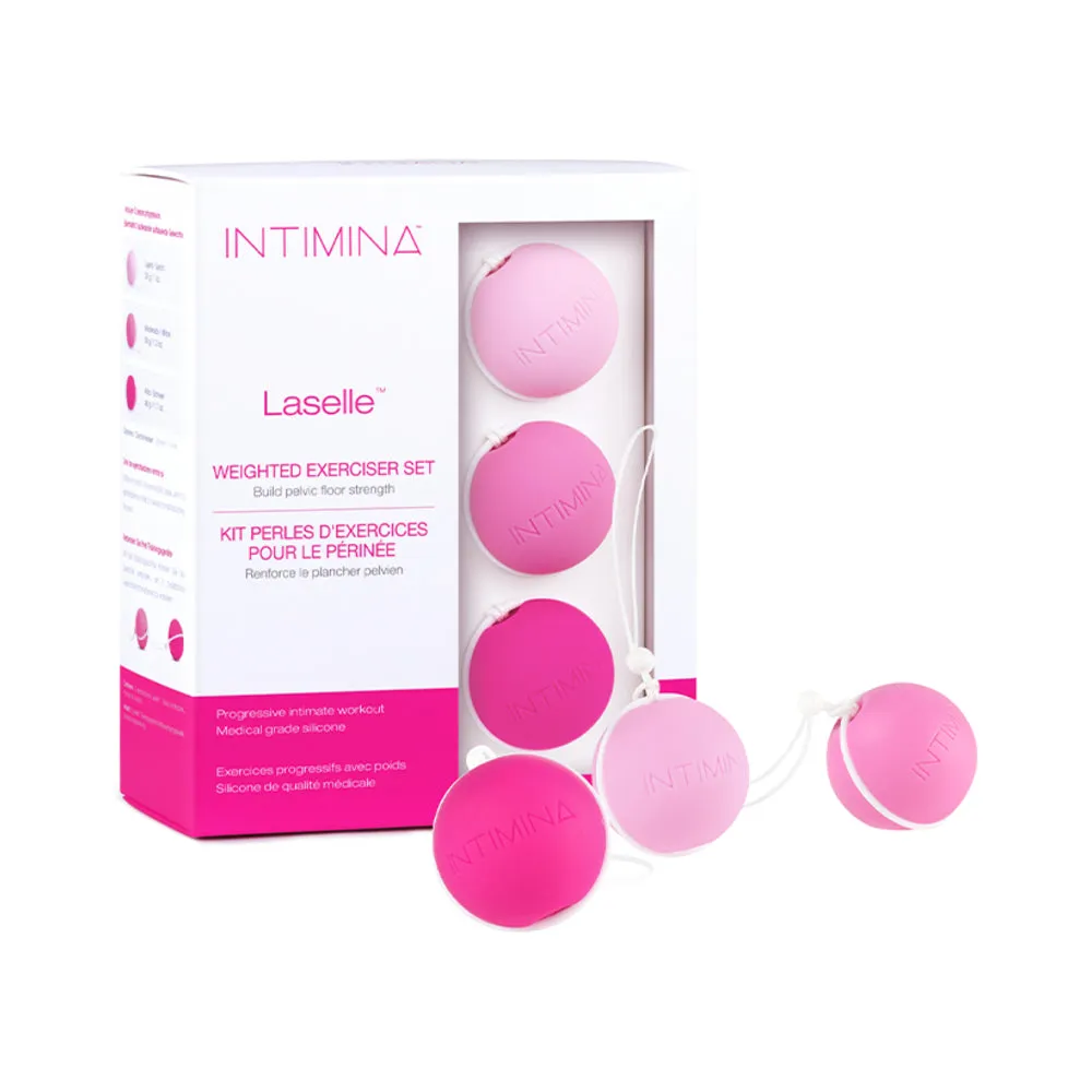 Intimina Laselle Routine Exercise Balls Set - Pink