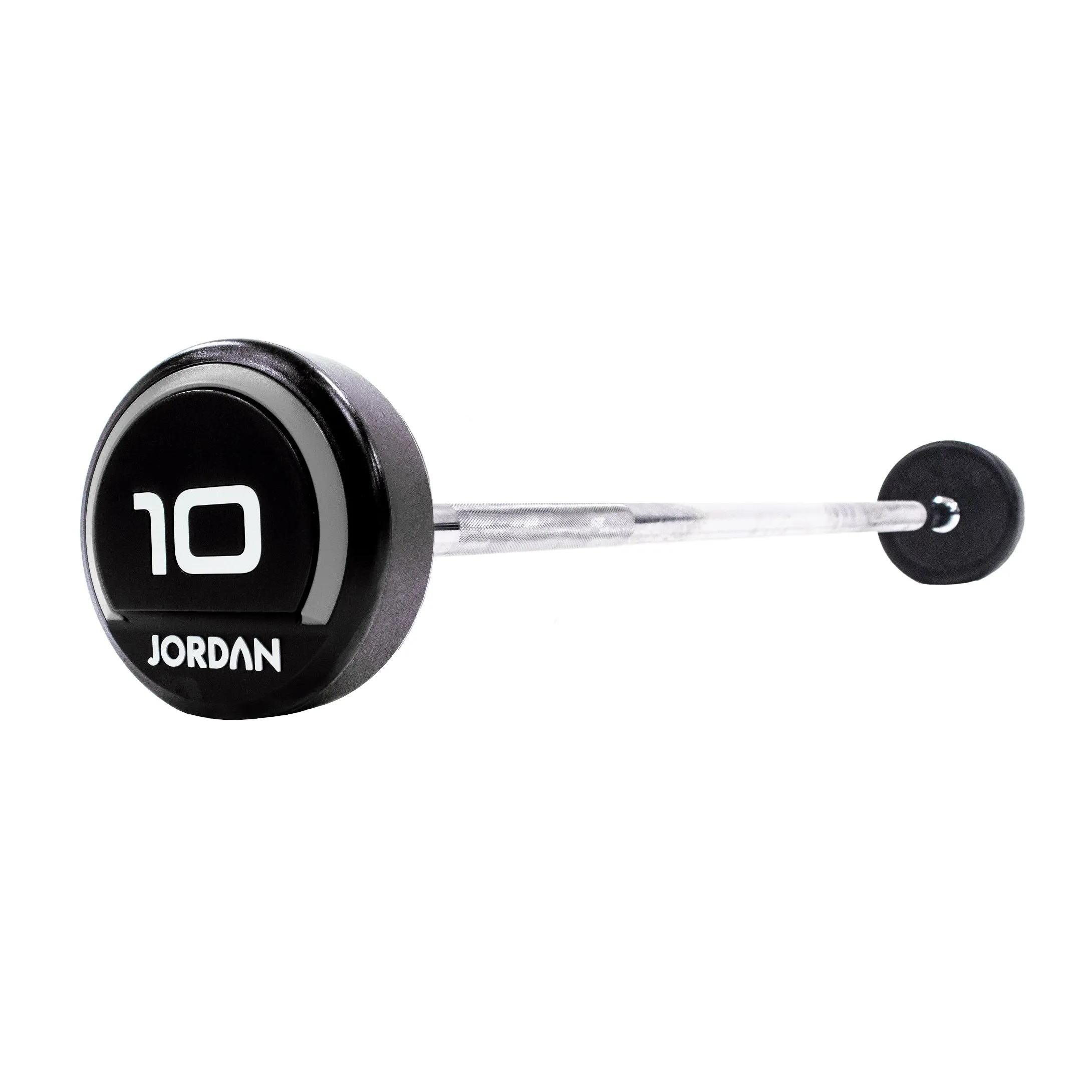 JORDAN Urethane Barbells - Straight Bars (Grey) CLEARANCE