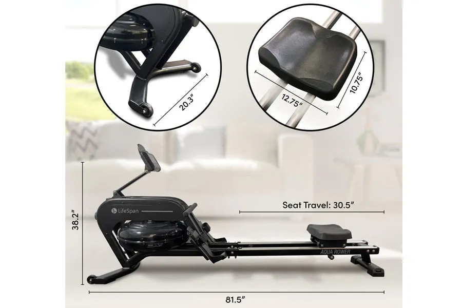 LifeSpan AquaVitae Water Rower