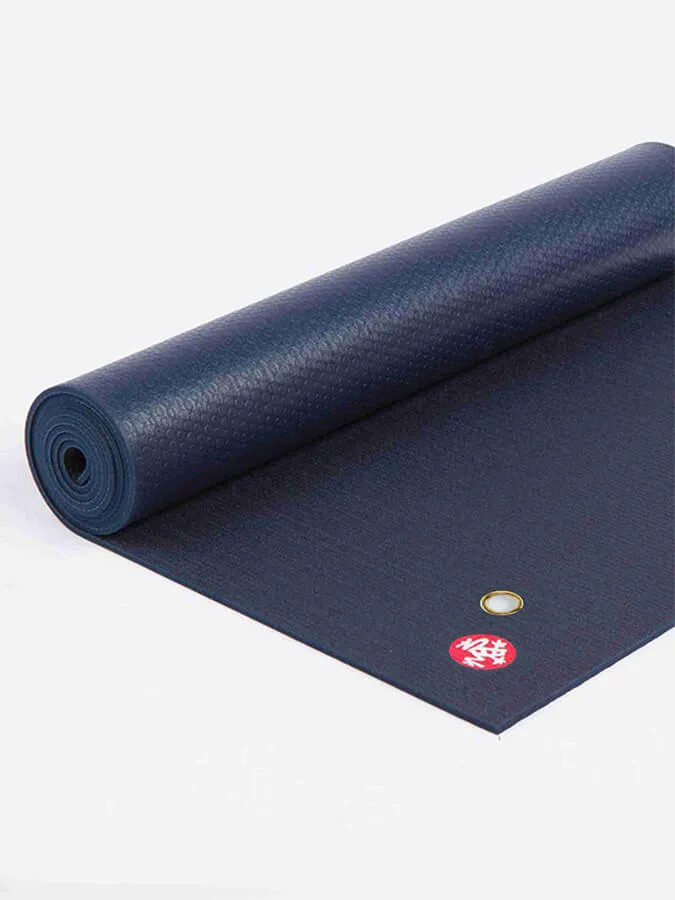 Manduka PROlite Standard 71" Yoga Mat 4.7mm - Midnight (Eyeletted)