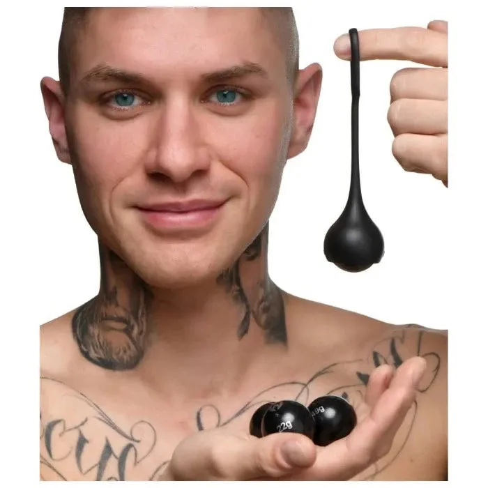 MS ''Cock Dangler'' Silicone Penis Strap w/ Weights