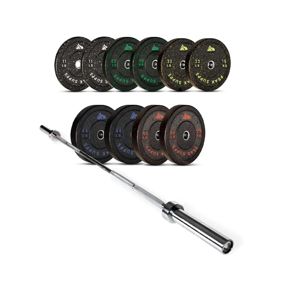 Olympic Bumper Plates - Hi Temp Rubber Crumb