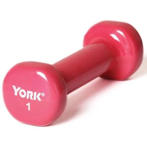 Pair of Vinyl-Coated Dumbbells - 1 lb