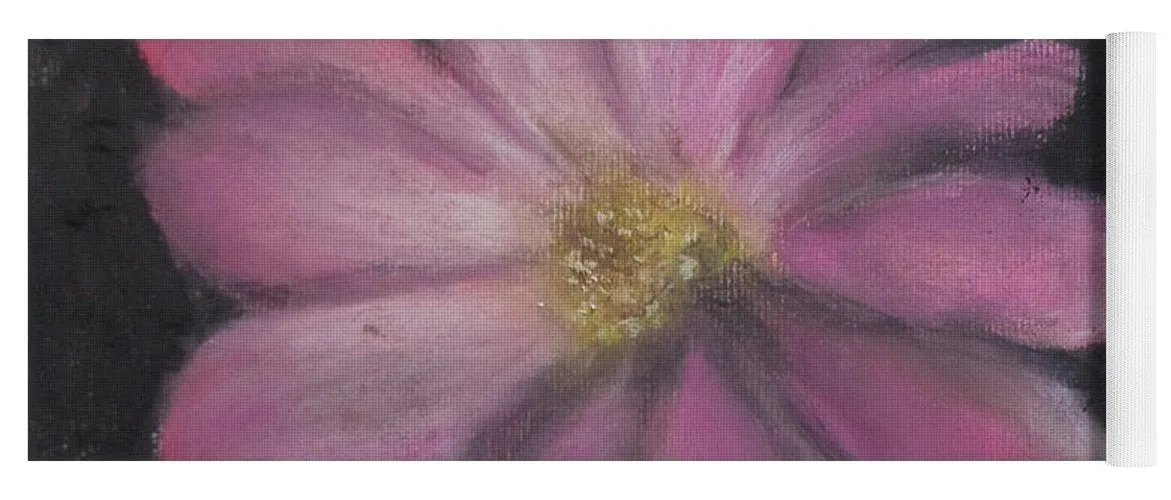 Pink Flower - Yoga Mat