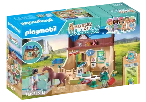 Playmobil Horses of Waterfall: Riding Therapy and Veterinary Practice 71352