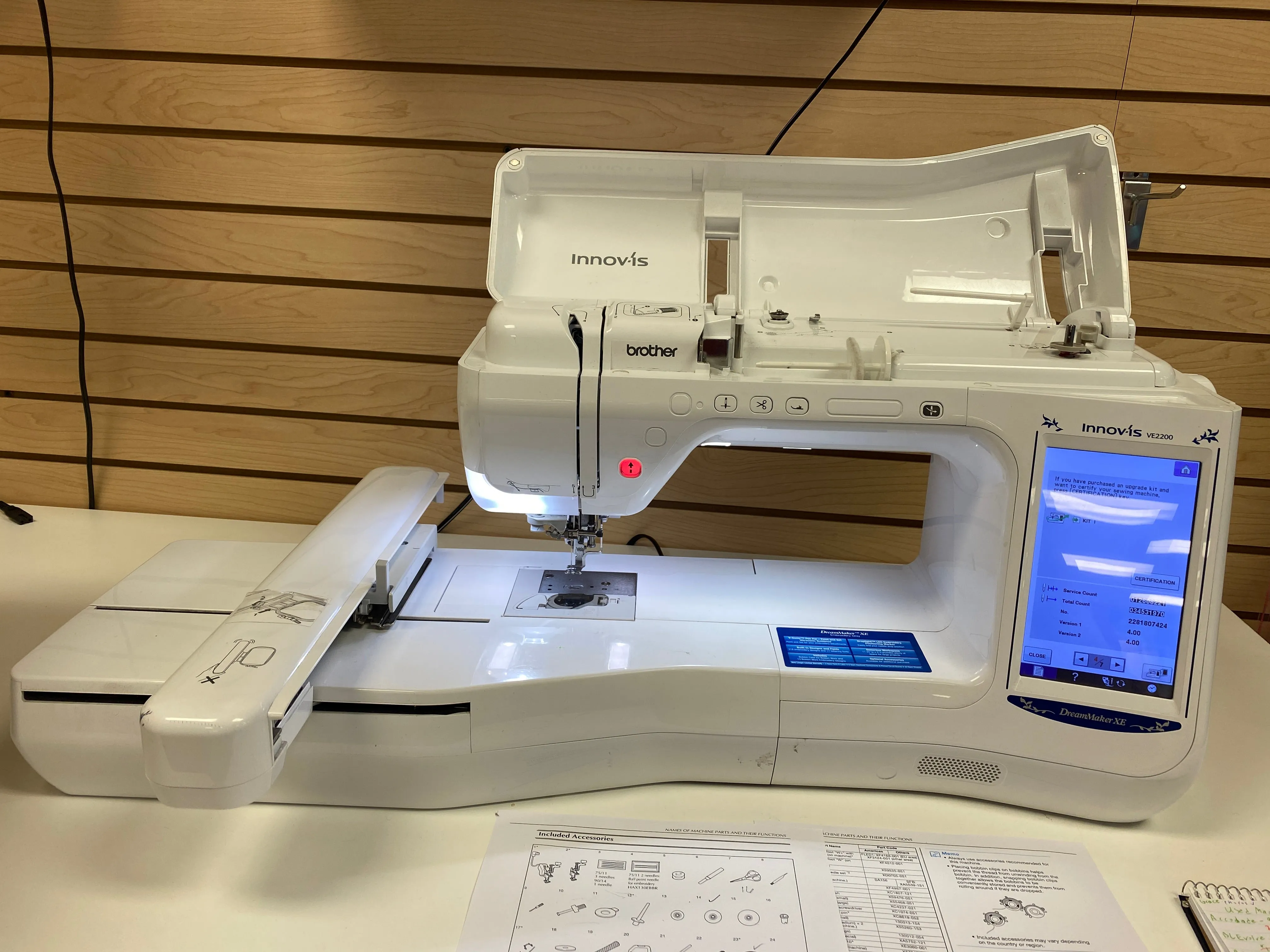 Previously Loved Brother Dream Maker VE2200 #691, Embroidery Only