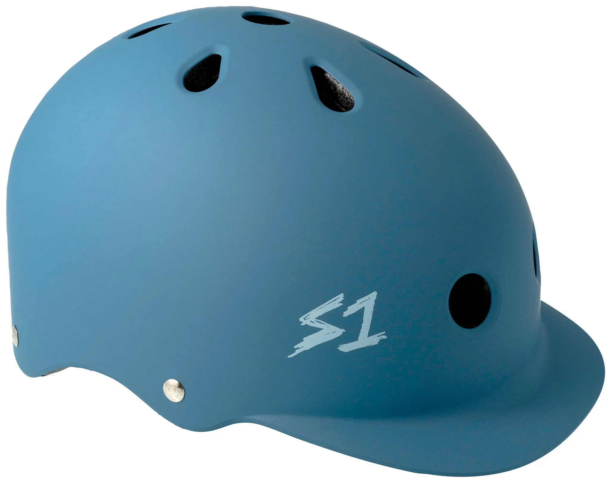 S1 Lifer Brim Helmet - Grey Ocean Matte