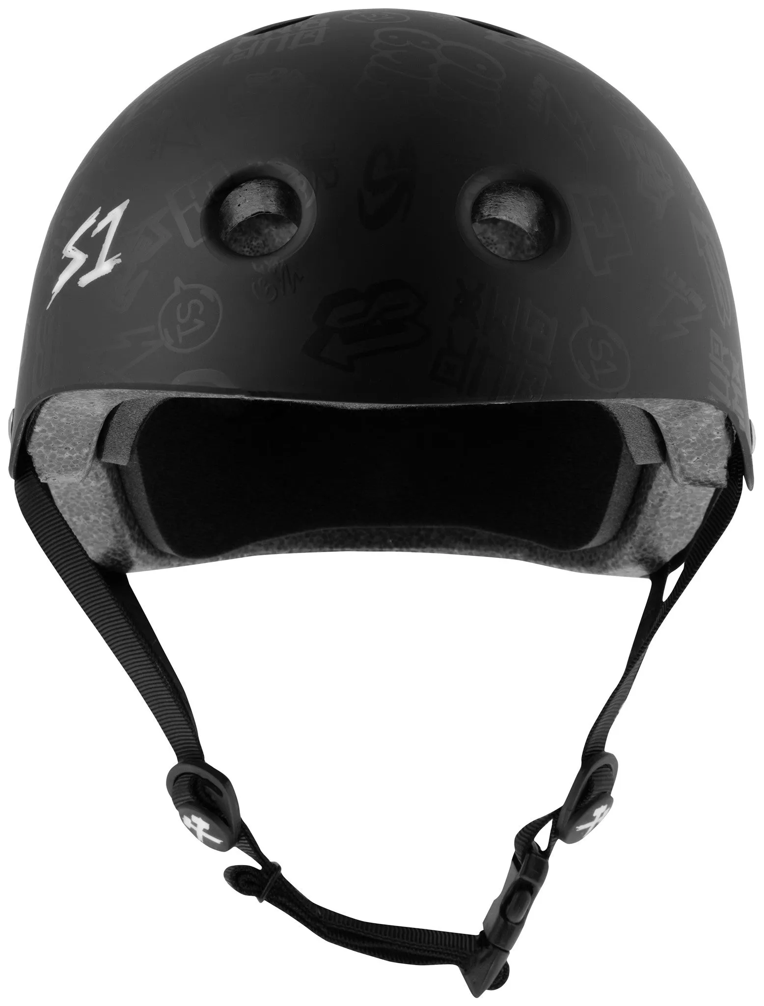 S1 Lifer Helmet - Black Matte/Our BMX