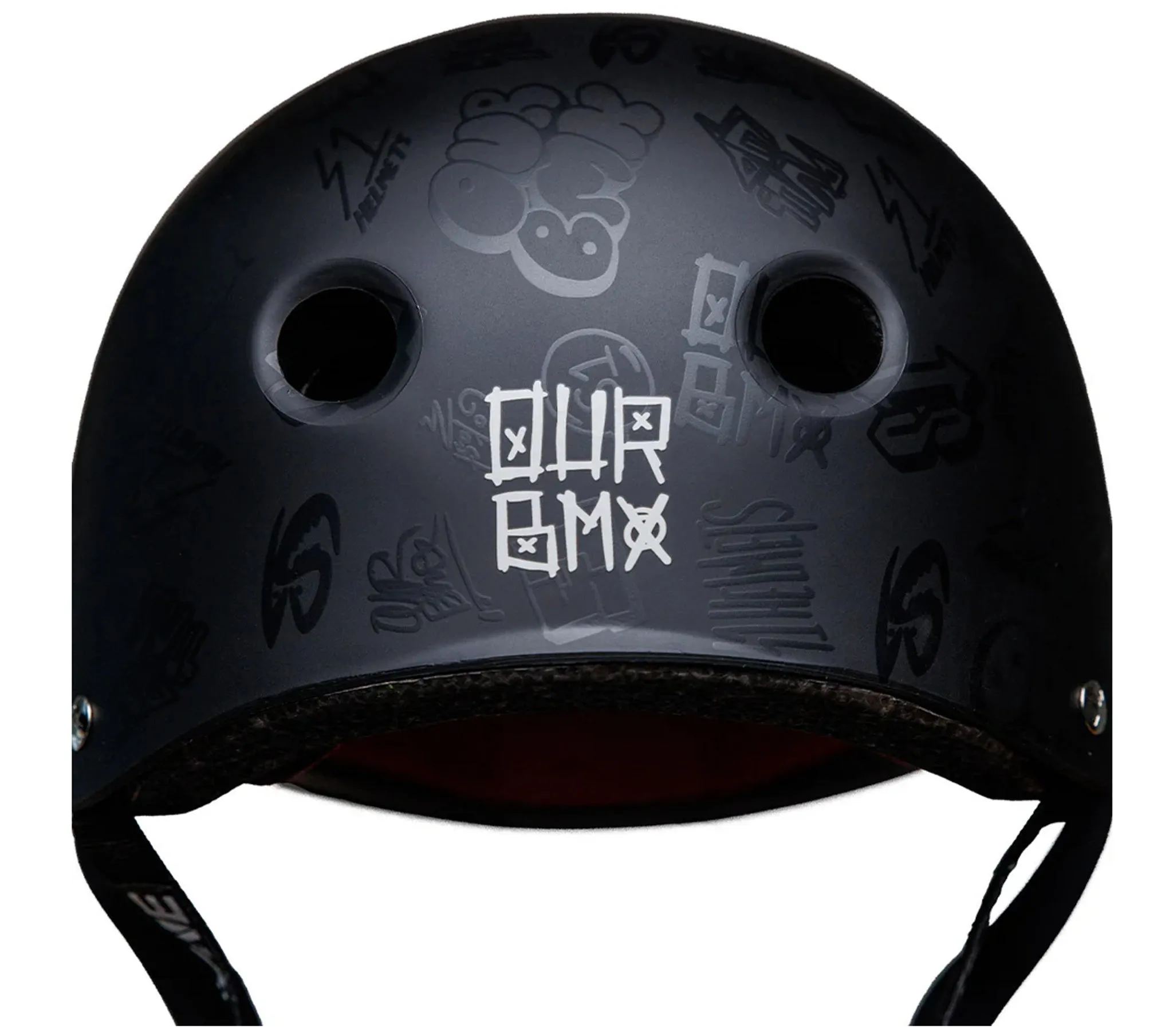 S1 Lifer Helmet - Black Matte/Our BMX