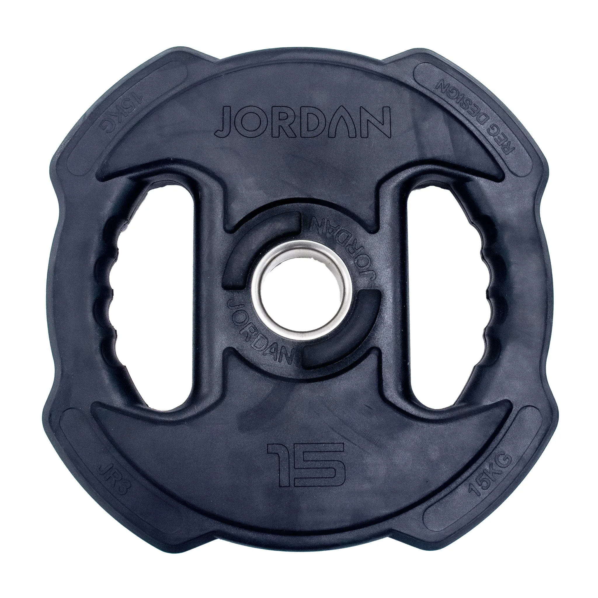 SAVE 50%! JORDAN Ignite V2 Premium Rubber Olympic Weight Plates (Clearance)