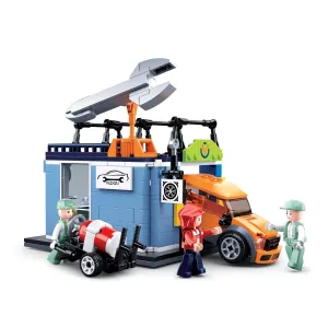 Sluban Maintenance Shop Building Blocks Kit For Boys